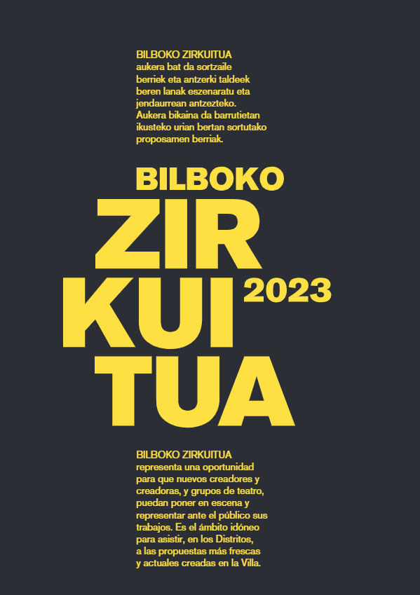 Folleto sobre zirkuitua de Bilbao