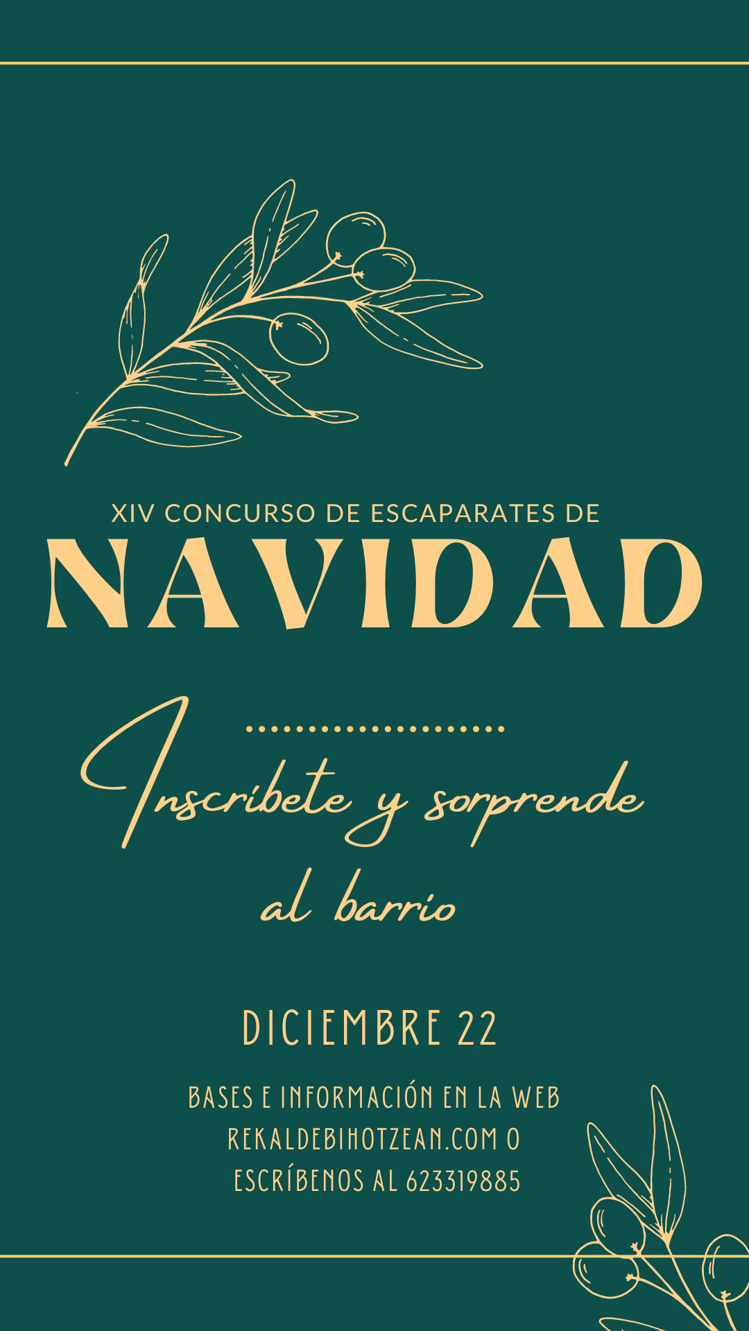 Concurso de escaparates de Navidad